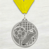 Medalla de Metal de Fútbol de 2" con cinta MDL510